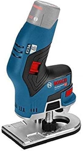 Bosch Professional 12V System batteridrevet kantfræser GKF 12V-8 (tomgangshastighed 13.000 min-1, vægt uden batteri 1,1 kg, uden batterier og oplader, i karton)