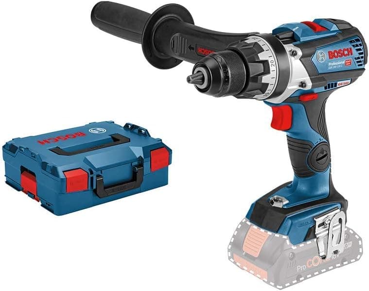 Bosch Professional 18V system batteriboremaskine GSR 18V-110 C (maks. drejningsmoment: 110 Nm, maks. Skrue-Ø: 12 mm, inkl. L-BOXX, uden batteri/oplader)