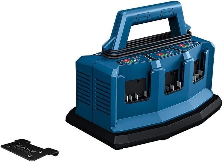 Bosch Professional 18V System MULTI-OPLADER GAL 18V6-80 (inkl. Batteriopladningsstrøm: 8A, inkl. L-BOXX-adapter, uden batteri)